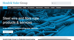 Desktop Screenshot of hendrikvedergroup.com