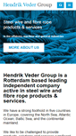 Mobile Screenshot of hendrikvedergroup.com